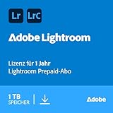 Adobe Lightroom inkl. Lightroom Classic 1 TB |KI-gestützter Foto-Editor |1 Jahr | PC/Mac | Digital Download