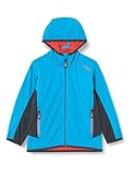 CMP Jungen Softshelljacke mit Fixed Hood, Danube-Anthrazit, 140