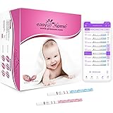 Easy@Home 50 Ovulationstest + 20 Schwangerschaftstest frühtest - Empfidlich Kinderwunsch Fruchtbarkeitstests für Eisprung 25 mIU/ml und Schwangerschaftstests 10 mIU/ml mit optimaler Sensitivität