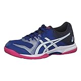 Asics Damen Gel-Rocket 9 Volleyball Shoes, Blau Blue White 400, 42 EU