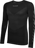 hummel Herren First Seamless L/S Trikot, Schwarz, M-L EU