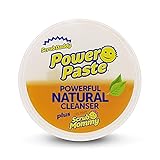 Scrub Daddy Power Paste Allzweck Reiniger Putzstein - Reinigungspaste für Backofen, Glas, Edelstahl, Duschtüren, Küchenherd und mehr - natürliche Putzpaste mit Scrub Mommy Schwamm