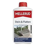 MELLERUD Stein & Platten Imprägnierung – Langanhaltender Schutz vor Schmutz und Nässe von saugfähigen Untergründen im Innen- und Außenbereich – 1 x 1 l