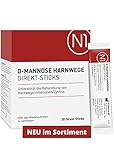 N1 D Mannose Direkt-Sticks 30 Beutel - zur Prävention & unterstützenden Behandlung von Blasenentzündung sowie anderen unkomplizierten Harnwegsinfekten - Antibiotikafrei - Anwendung ohne Wasser