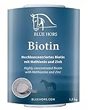 Blue Hors Biotin + Zink für Pferde 1,5 kg | Hochkonzentriertes Biotin für Pferde mit organischem Zink, Kupfer und Methionin | Von Huf, Haut und Fell | Mineralfutter Pferd