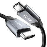 USB C auf USB C Kabel, Flexibel 20Gbps 100W USB 3.2 Gen2x2 Typ-C Datenkabel, PD 5A Schnell Ladekabel, 4K@60Hz Videokabel für Laptop, Handy, Grafiktablett, Drohne, OTG, Monitor, VR, USB C Geräte (0,5m)