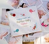 Schwangerschaftstagebuch und Mutter Baby Tagebuch, Das erste Jahr und die schönsten Erinnerungen Baby Tagebuch, Erinnerungsalbum, Geschenk für Schwangere und werdende, Mütter Wir Sind Schwanger