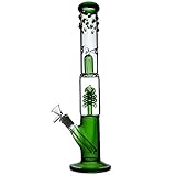 Bong-Glas-Wasserpfeife mit Downstem Straight Tube für Bongs 14 Zoll hoch