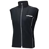 Airtracks Funktions Laufweste Pro / Running Vest / Fahrradweste / Radweste / Leichte Wind Weste - schwarz - XL