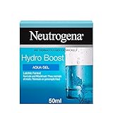 Neutrogena Hydro Boost Gesichtscreme, Aqua Gel mit Hyaluron, ölfrei, für Normale und Mischhaut, 50ml