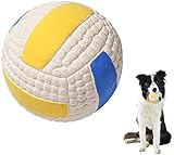 JJJ praktisch Interaktive Gummibugel für Hund, Haustier Quietschender Spielzeug, quietschender Latex Gummi Hund Spielzeugbällchen Bissbeständige Zähne Training Spielzeug für Hunde - groß Freude