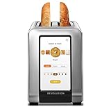 Revolution Cooking R180 Hochgeschwindigkeits-Toaster aus Edelstahl für 2 Scheiben, der einzige Toaster mit InstaGlo™-Technologie