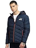 JACK&JONES Men's JJBOBBY Puffer Quilted Jacket, Navy Blazer, XL