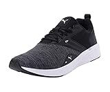 PUMA Unisex NRGY Comet Laufschuhe, Black White-1, 43 EU