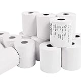 Thermorollen, NefLaca 10 Rollen Thermopapier 80mm x 70m x 12mm Kassenrollen passend für EC Cash, ohne Bisphenol A, weiße Farbe