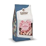 Speed Delicious speedies Raspberry, Pferdeleckerli mit Himbeergeschmack, fruchtiger Snack für jedes Pferd, Beste Zutaten, einfach praktisch (1 kg)