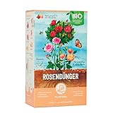 Plantura Bio Rosendünger mit 3 Monaten Langzeitwirkung, 1,5 kg, für prächtige Rosen in Beet & Topf, Bio-Qualität, gut für den Boden, unbedenklich für Haus- & Gartentiere