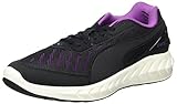 PUMA Damen Ultimate Ignite Laufschuhe, Kaktusblüte, Mehrfarbig, Schwarz/Violett, 35.5 EU