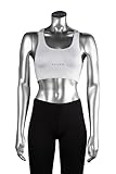 FALKE Damen Sport Bra-Top Mesh 'Madison', white, M, 36522