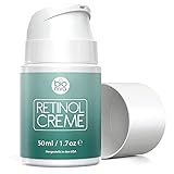 Retinol Lift Creme Testsieger - 2,5% Retinol Liposomen Liefersystem mit Vitamin C + B & Botanische Hyaluronsäure. Natürliche Anti Aging Retinol Feuchtigkeitscreme von Bioniva 50ml…