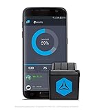 FLEETIZE Elektronisches Fahrtenbuch, Finanzamtkonform, OBD2 GPS Tracker mit EU SIM Karte, Fahrtenschreiber, inkl. 6 Monate Software-Lizenz, automatisch, flottenfähig, kabellos