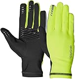 GripGrab Insulator 2 Frühling Herbst Übergangshandschuhe Dünne Langfinger Fahrradhandschuhe Winter Unterziehhandschuhe, XL