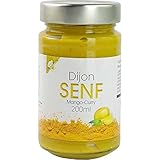 Senf Dijon-Senf mit Mango Dijon-Senf mit Mango Vegan hausgemacht BARRIQUE-Feine Manufaktur Deutschland 200mlGla