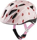 ALPINA Unisex - Kinder, XIMO Fahrradhelm, strawberry rose gloss, 49-54 cm