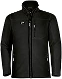 Uvex Echor Fleecejacke - Herren Arbeitsjacke mit Sherpa Fleece - Schwarz - Gr L