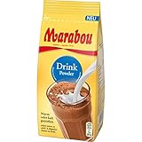 Marabou Drink Powder 450 g – Die erste Marabou zum Trinken – Schoko Getränkepulver für Genuss auf Schwedisch – Schokolade zum Trinken für heiße und kalte Milch, Eis, Desserts und Milchshakes