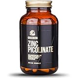 Zink Hochdosiert | 180 Schneller Wirkende Zink Kapseln Als Zink Tabletten | Immunsystem Stärken Mit Zink Picolinate 15mg | Anti Akne Kapseln | GVO-frei | Glutenfrei | Umweltfreundliches Glasverpackung