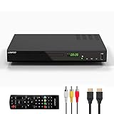 HD Blu-ray Player, Kompakter Bluray Player HDMI 1080P-DVD-Player mit HDMI-Ausgang / AV-Ausgang / Koaxialausgang, USB-Eingang, unterstützt alle DVDs und Region B / 2 Blue Ray Disc