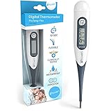 iProven DTR-1221R - Digitales thermometer mit flexibler Spitze - Fieberthermometer zur rektalen oder oralen Anwendung - schnelle und genaue Messung in 10 Sekunden