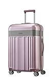 TITAN 4-Rad Koffer M mit TSA Schloss, Gepäck Serie SPOTLIGHT: edler Trolley in trendigen Farben, 67 cm, 69 Liter, Wild Rose (Rosa)