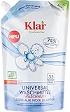 Klar Bio Universal Waschmittel Waschnuss (6 x 1,50 l)