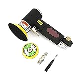 Auto Polierer Air Sander Mini Pneumatic 1'/2'/3'Schleifmaschinen-Set for Autopolieren von luftbetriebenen Hochgeschwindigkeits-Polierern (Size : Black air sander)