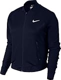 Nike Damen W Jacket Team Premier Tennisjacke, Dunkelblau, M