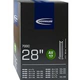 SCHWALBE Fahrradschlauch AV17 mit Autoventil ~ 27'/28' ~ 28/47-622/635 mm (28 x 1 1/4 - 1,75 Zoll)