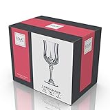 CreaTable, 14440, Serie Longchamp ECLAT, 6-er Set Rotweinkelch 25 cl