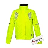 Salzmann 3M Winddichte Fahrradjacke -Mit 3M Scotchlite - Atmungsaktive Funktionsjacke