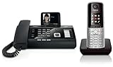 Siemens Gigaset DL500A SET mit 1x S79H Mobilteil – analog, Anrufbeantworter, Bluetooth® ECO DECT, schwarz