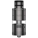 VapeFly Siegfried DL RTA Tank Clearomizer 7 ml, Durchmesser 25,2 mm, Verdampfer für e-Zigarette, gunmetal