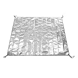 CCBUY Ultralight Camping-Matte Picknick-Strand-Matratze Zelt Schlaf-Pad-Schaumstoff-Pad (Color : A, Size : 160 * 200cm)