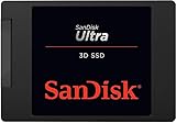 SanDisk Ultra 3D SSD 1 TB interne SSD (SSD intern 2,5 Zoll, stoßbeständig, 3D NAND-Technologie, n-Cache 2.0-Technologie, 560 MB/s Übertragungsraten) Schwarz