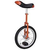 MXSXN 16'/ 18' / 20' Erwachsenentrainer Einrad Höhenverstellbar Skidproof Butyl Mountain Reifen Balance Radfahren Heimtrainer Fahrrad,18in