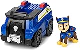 PAW Patrol Polizei-Fahrzeug mit Chase-Figur (Basic Vehicle/Basis Fahrzeug)