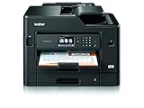 Brother MFC-J5730DW 4-in-1 Farbtintenstrahl-Multifunktionsgerät (2 x 250 Blatt Papierkassette, Drucken, scannen, kopieren, faxen), Schwarz