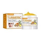 Kurkuma Straffende Hautcreme Faltenreduzierende Creme 50 g Trockene Haut Straffende Damenlinie Faltenstraffende und Antis-Aging-Creme Fußcreme Für Sehr Trockene Füße (white, One Size)