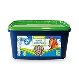 Eggersmann Horse Vital Plus – Mineralfuttermittel für Pferde Aller Art – Vitaminreiches Mineralfutter – 4 kg Eimer