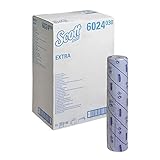 Scott Extra Ärzterollen (59 B) 6024 – 6 Rollen mit je 135 blauen, 2-lagigen Liegenabdeckungen